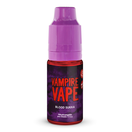 (EX) Vampire Vape - Blood Sukka Liquid 6mg