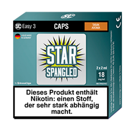 SC - Easy 3 Caps - Star Spangled Tabak (2 pcs)