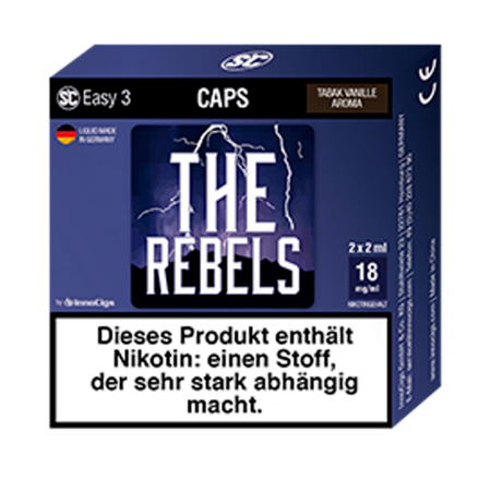 SC - Easy 3 Caps - The Rebels Tabak vanilla (2 pcs)