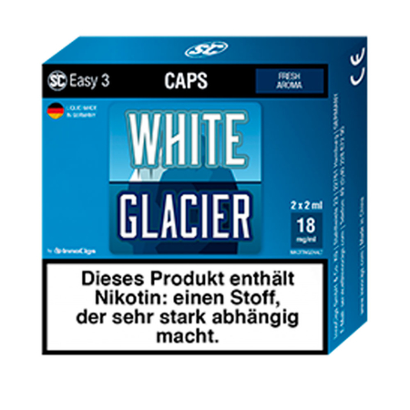 SC - Easy 3 Caps - White Glacier Fresh (2 pcs)