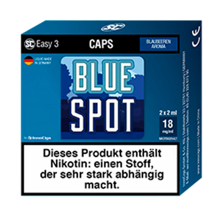 (EX) SC - Easy 3 Caps - Blue Spot Blaubeeren (2 Stück)