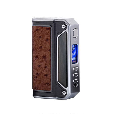 Lost Vape - Therion DNA 75C Box Mod - Silver-RedOstrich