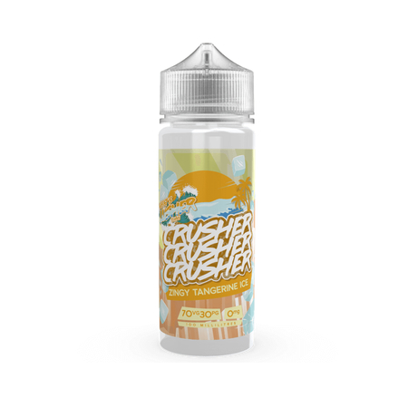 (EX) Crusher E-Liquid - Zingy Tangerine Ice 0 mg 100 ml