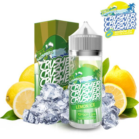 (EX) Crusher E-Liquid - Lemon Ice 0 mg 100 ml