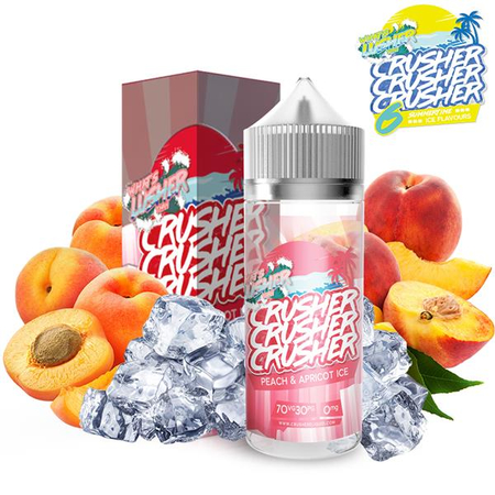 (EX) Crusher E-Liquid - Peach & Apricot Ice 0 mg 100 ml