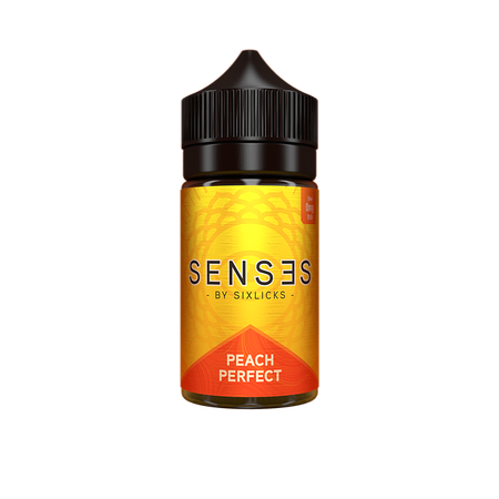 (EX) Senses by Six Licks - Peach Perfect 100ml 0mg