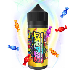 Strapped E-Liquid - Super Rainbow Candy 100ml 0mg