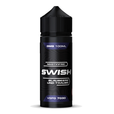 (EX) Swish E-Liquid - Blaubeere und Traube 100ml 0mg