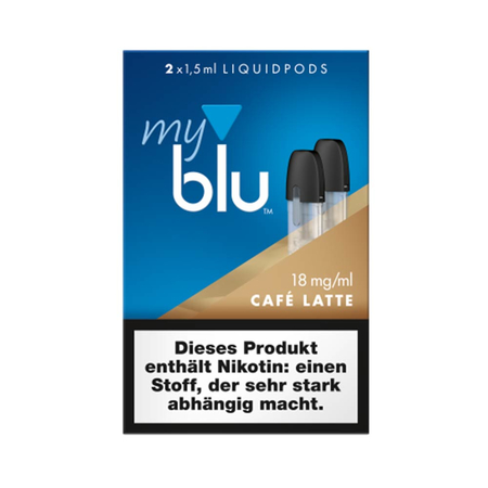  myblu - Pods Cafe Latte (2 pcs)