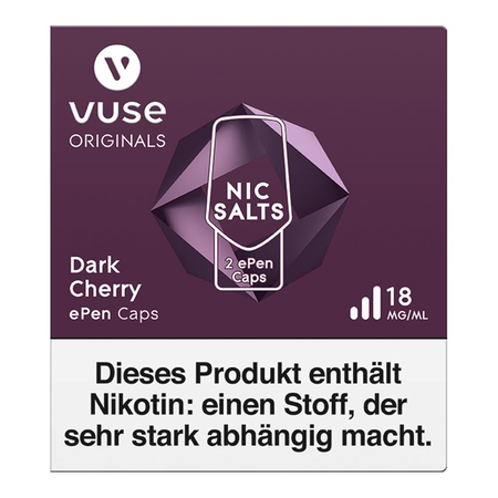 (EX) VYPE / VUSE - ePen3 Caps - Dark Cherry - 18mg (2 Stck)