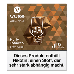 (EX) VYPE / VUSE - ePen3 Caps - Nutty Tobacco (2 Stück)