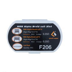 (EX) Geekvape - Ni80 Alpha Braid 2-in-1 Coilset