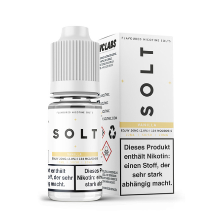 (EX) SOLT - Vanilla Nic Salt Liquid - 20mg