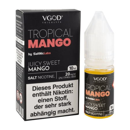 VGod - Nic Salt - Tropical Mango
