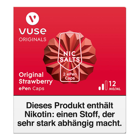 (EX) VYPE / VUSE - ePen3 Caps - Original Strawberry (2 Stück)