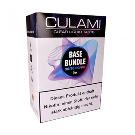 (EX) Culami - Basenbundle 30PG / 70VG 3mg/ml