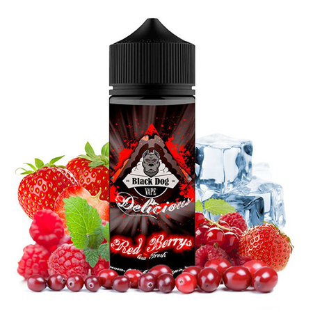 (EX) Black Dog Vape - Red Berrys Aroma