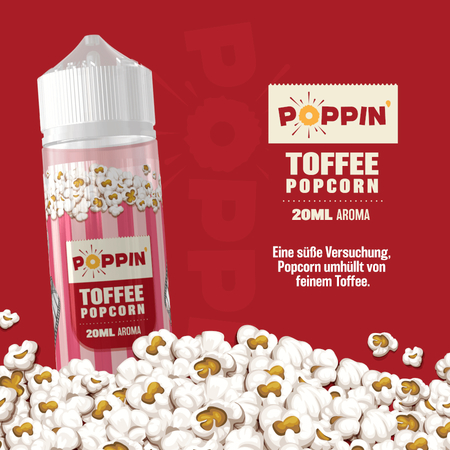 (EX) Poppin - Toffee Popcorn 20ml