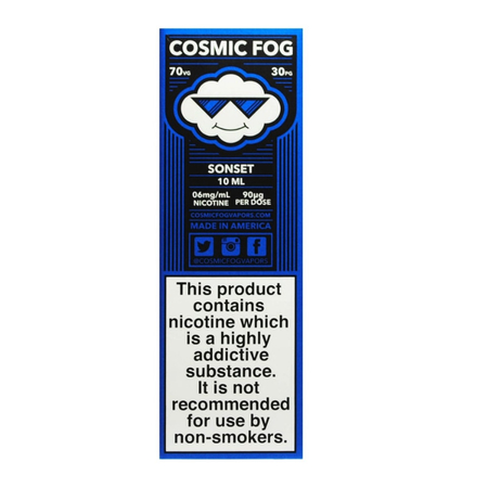 (EX) Cosmic Fog - Sunset 10ml - 6mg