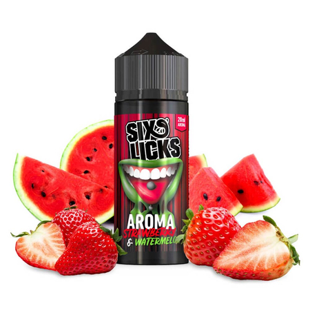 (EX) Six Licks - Strawberry Watermelon Aroma 20ml