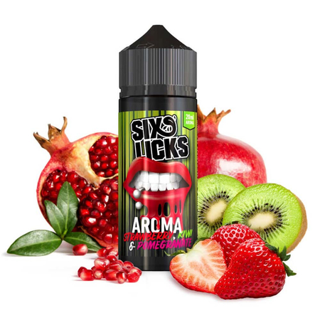 (EX) Six Licks - Strawberry Kiwi Pomegranate Aroma 20ml