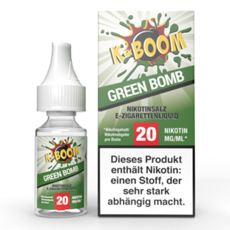 K-Boom - Nic Salt Green Bomb 10ml