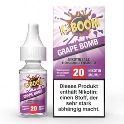 K-Boom - Nic Salt Grape Bomb 10ml