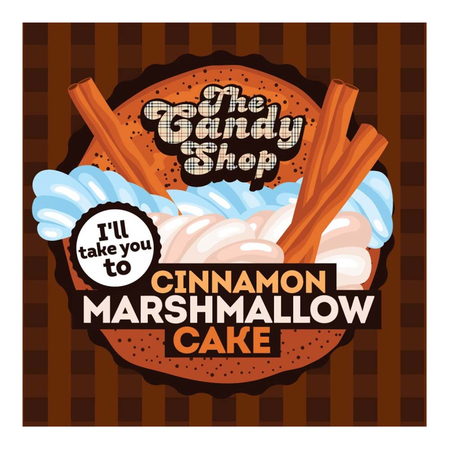 (EX) The Candy Shop Aroma - Cinnamon Marshmallow Cake - 30ml