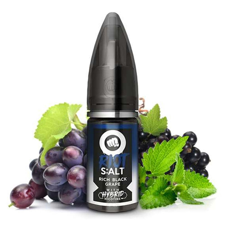 (EX) Riot Salt - Black Edition - Rich Black Grape 10ml - 20mg/ml