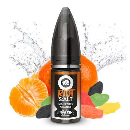 (EX) Riot Salt - Black Edition - Signature Orange 10ml