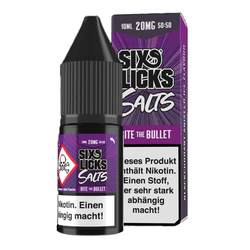 Six Licks - Nikotinsalz - Bite the Bullet 10ml 20mg