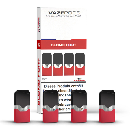 VAZE - Pods Rich Tobacco 4er Pack (Blond Fort)