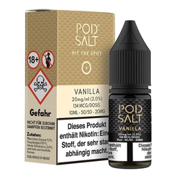 Pod Salt - Vanilla Nic Salt Liquid 10ml