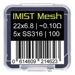 (EX) iMist - Prebuilt Mesh Coils - DL SS316 22x6,8