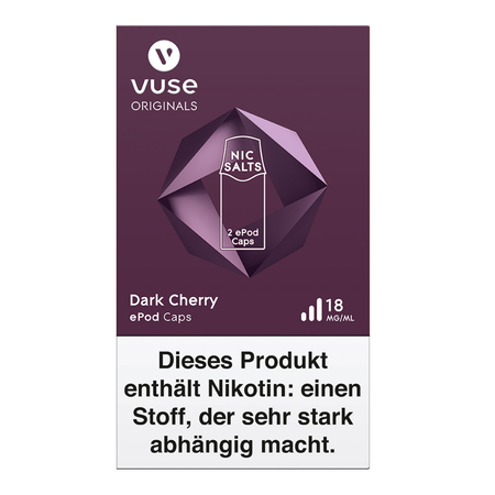 (EX) VYPE / VUSE - ePod Caps vPro Dark Cherry