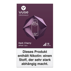 VYPE / VUSE - ePod Caps vPro Dark Cherry