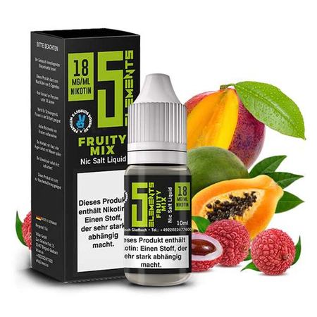5 ELEMENTS - Fruit Mix Nikotinsalz Liquid 10ml