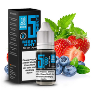 (EX) 5 ELEMENTS - Berry Mint Nikotinsalz Liquid 10ml 18mg/ml Bewertung
