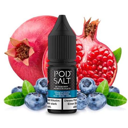 Pod Salt - Fusion - Blueberry Pomegranate Nikotinsalz Liquid 10ml - 20mg
