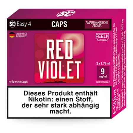 (EX) SC - Easy 4 Caps - Red Violet Amarenakirsche