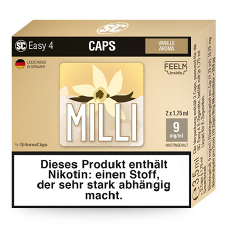 (EX) SC - Easy 4 Caps - Milli Vanille 9mg/ml