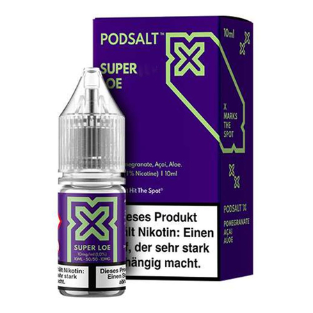 (EX) Pod Salt X - Super Loe Nikotinsalz Liquid 10ml