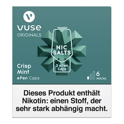 (EX) VYPE / VUSE - ePen3 Caps - Crisp Mint - 6mg (2 Stck)