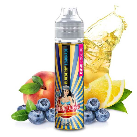 PJ Empire - Slushy Queen - Blueberry Lemonade Flavour without Cooling 20ml