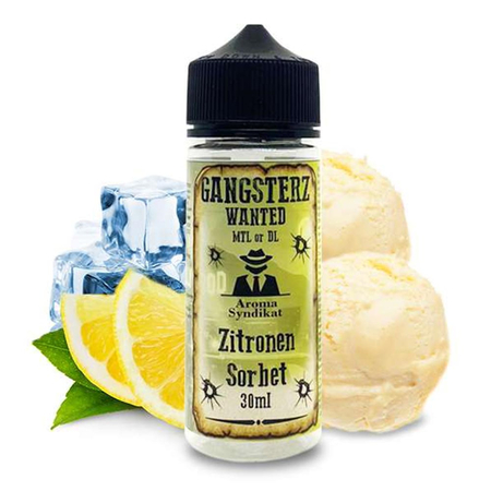 (EX) Gangsterz - Zitronen Sorbet Aroma 30ml