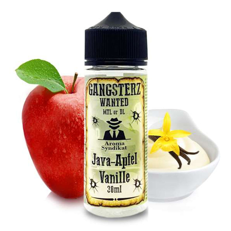 (EX) Gangsterz - Java-Apfel Vanille Aroma 30ml
