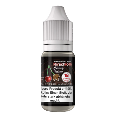 Kirschlolli - Cherry Tobacco Nikotinsalz Liquid 10ml