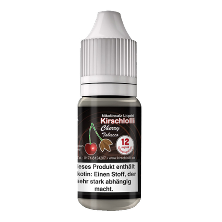 (EX) Kirschlolli - Cherry Tobacco Nikotinsalz Liquid 10ml - 12mg/ml