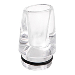 dotMod - Whistle Drip Tip Long - Clear