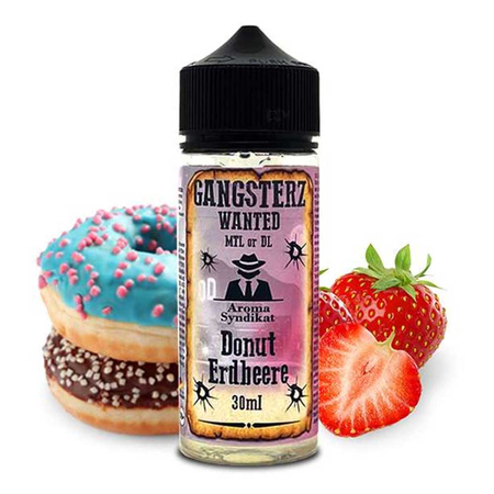 (EX) Gangsterz - Donut-Erdbeere Aroma 30ml
